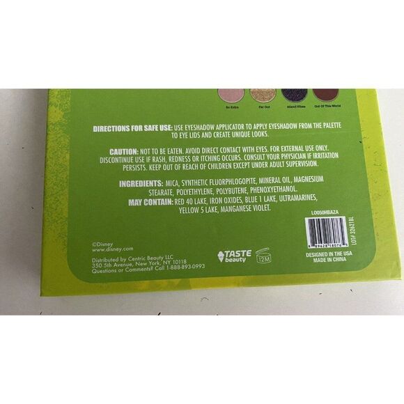 Taste Beauty Disney Lilo Stitch Eyeshadow Palette Assorted Eye Shadow 12 Colors - Picture 10 of 11